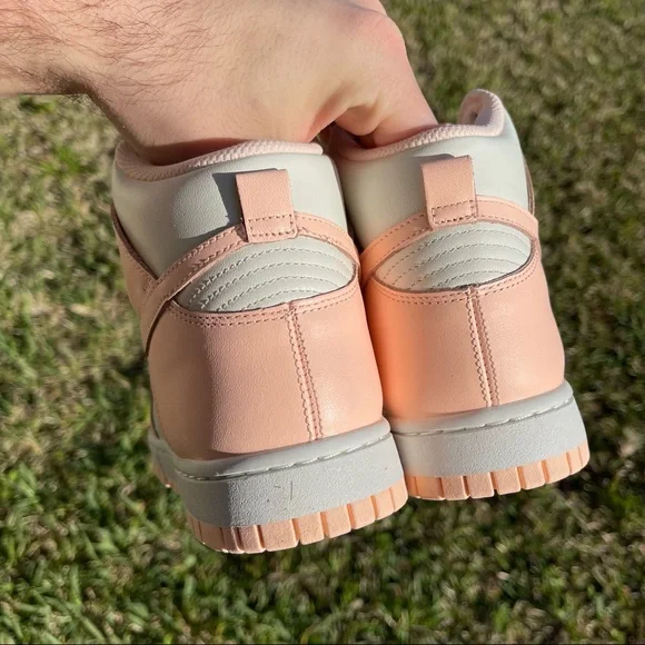 NIKE DUNK HIGH PINK CREAM - Picture 3 of 3